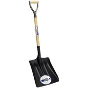 The Brush Man #2 Coal Shovel, Stainless Steel, Wood Handle W/ D-Grip, 3PK SHOVEL-CO-DW2-I
